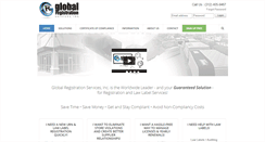 Desktop Screenshot of globalrsinc.com